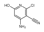 4-amino-2-chloro-6-hydroxynicotinonitrile Structure