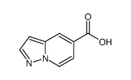 吡唑啉[1,5-a]吡啶-5-羧酸结构式