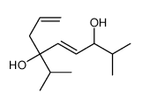 2-methyl-6-propan-2-ylnona-4,8-diene-3,6-diol Structure