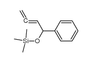 trimethyl((1-phenylbuta-2,3-dien-1-yl)oxy)silane结构式