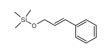 (3-phenyl-prop-2-en-1-oxy)trimethylsilane结构式