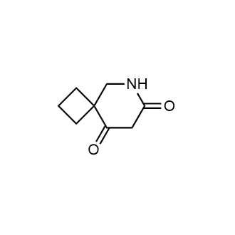 6-氮杂螺[3.5]壬烷-7,9-二酮结构式