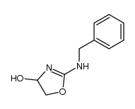2-benzylamino-4,5-dihydro-oxazol-4-ol Structure