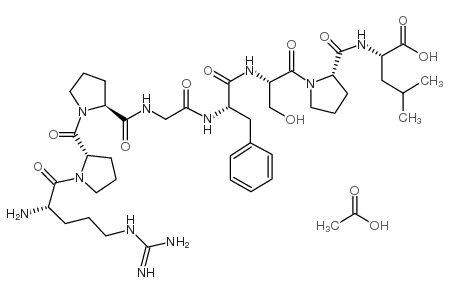arg-pro-pro-gly-phe-ser-pro-leu acetate salt结构式