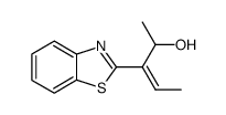 2-Benzothiazoleethanol,beta-ethylidene-alpha-methyl-(9CI)结构式