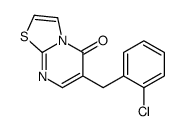 6-(2-氯苄基)-5H-噻唑并[3,2-a]嘧啶-5-酮结构式