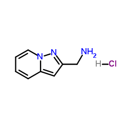 pyrazolo[1,5-a]pyridin-2-ylmethanamine hydrochloride structure