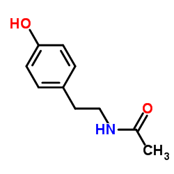 N-(4-羟基苯基)乙酰胺结构式
