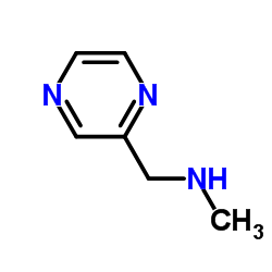 N-Methyl-1-(pyrazin-2-yl)methanamine structure