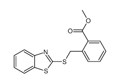 methyl 2-(1,3-benzothiazol-2-ylsulfanylmethyl)benzoate结构式