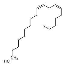 (9Z,12Z)-octadeca-9,12-dien-1-amine,hydrochloride Structure