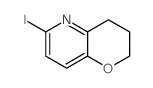 6-碘-3,4-二氢-2h-吡喃并[3,2-b]吡啶结构式