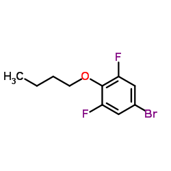 5-Bromo-2-butoxy-1,3-difluorobenzene structure