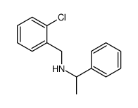 (2-氯苄基)-(1-苯乙基)胺结构式