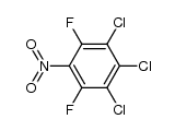 3,4,5-trichloro-2,6-difluoronitrobenzene Structure
