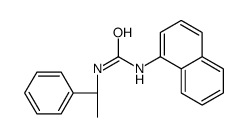 1-naphthalen-1-yl-3-[(1S)-1-phenylethyl]urea Structure