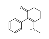 3-(methylamino)-2-phenylcyclohex-2-enone结构式