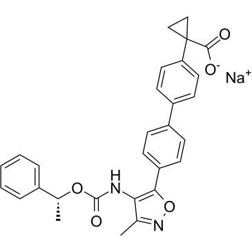 BMS-986020 sodium结构式