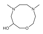 4,7-dimethyl-1,4,7-oxadiazecan-9-ol结构式