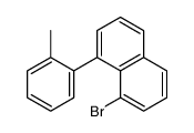 1-bromo-8-(2-methylphenyl)naphthalene结构式
