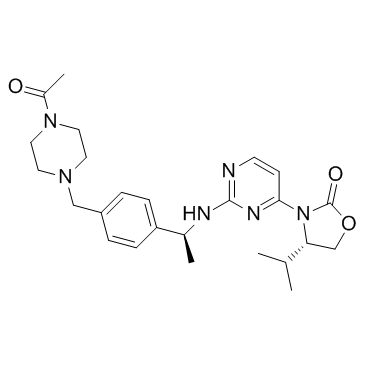 突变IDH1抑制剂结构式