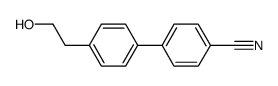 4-cyano-4'-(2-hydroxyethyl)-biphenyl Structure