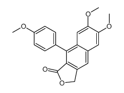 6,7-dimethoxy-4-(4-methoxyphenyl)-1H-benzo[f][2]benzofuran-3-one Structure