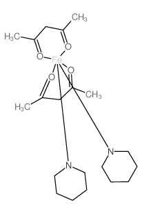 Iron,bis(2,4-pentanedionato-O,O')bis(pyridine)- (9CI) Structure