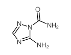 1H-1,2,4-Triazole-1-carboxamide,5-amino-结构式