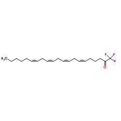 Arachidonyl trifluoromethyl ketone Structure
