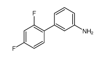 2',4'-Difluoro-3-biphenylamine结构式