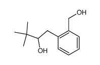 1-(2-hydroxymethylphenyl)-3,3-dimethyl-2-butanol结构式
