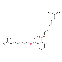 Bis(7-methyloctyl) cyclohexane-1,2-dicarboxylate Structure