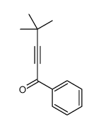 4,4-二甲基-1-苯基-1-戊炔-3-酮结构式