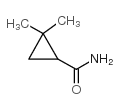 2,2-Dimethylcyclopropanecarboxamide Structure