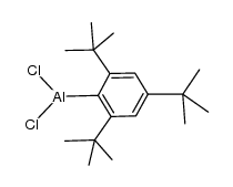 (2,4,6-t-Bu3C6H2)AlCl2结构式