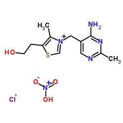 vitamin B1 mononitrate结构式