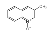 3-甲基喹啉 N-氧化物结构式