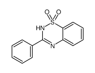 3-phenyl-4H-1λ6,2,4-benzothiadiazine 1,1-dioxide结构式