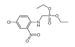 DIETHYL (4-CHLORO-2-NITROANILINO)METHYLPHOSPHONATE structure