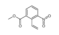 Benzoic acid, 2-ethenyl-3-nitro-, methyl ester (9CI)结构式