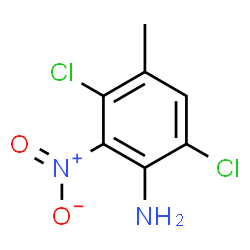 3,6-Dichloro-4-methyl-2-nitroaniline Structure