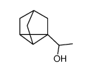 1-(1-hydroxyethyl)tricyclo(2.2.1.02,6)heptane结构式