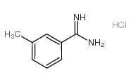 3-Methylbenzenecarboximidamide hydrochloride Structure