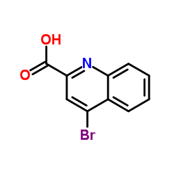 4-Bromoquinoline-2-carboxylic acid structure