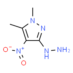 3H-Pyrazol-3-one,1,2-dihydro-1,5-dimethyl-4-nitro-,hydrazone(9CI)结构式
