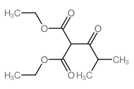 异丁酰基丙二酸二乙酯结构式