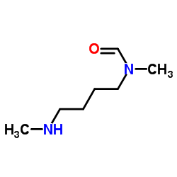 Formamide, N-methyl-N-[4-(methylamino)butyl]- (9CI) structure
