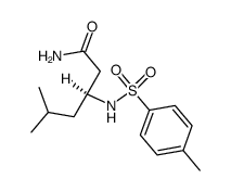 L-β-Tosylamino-isooenanthsaeureamide Structure