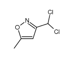 3-dichloromethyl-5-methyl-isoxazole结构式